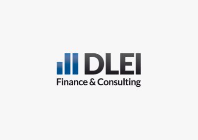 Opracowanie logo firmowego oraz layoutu strony internetowej Dlei Finance Consulting
