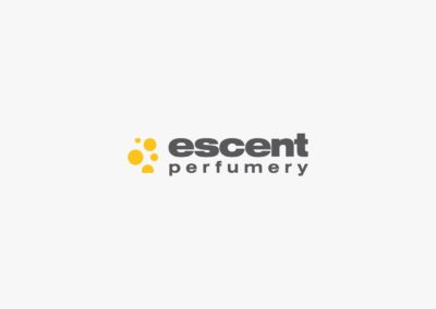 Rebranding logo firmowego, opracowanie materiałów reklamowych Escent Perfumery