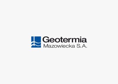 Budowa marki. Rebranding logo firmowego, opracowanie identyfikacji wizualnej, elementów księgi znaku, oraz layoutu strony internetowej Geotermia Mazowiecka S.A.