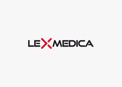 Budowa marki. Opracowanie logo firmowego, identyfikacji wizualnej, elementów księgi znaku oraz layoutu firmowej strony internetowej Lex Medica
