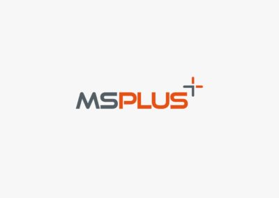 Budowa marki. Rebranding logo firmowego, opracowanie identyfikacji wizualnej MS Plus